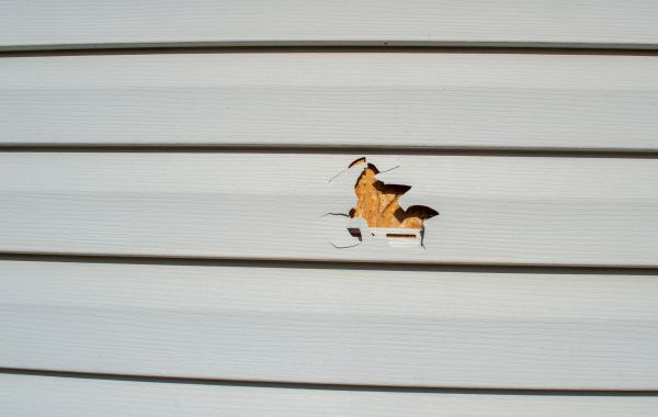 Siding Hole Patching in Kenosha